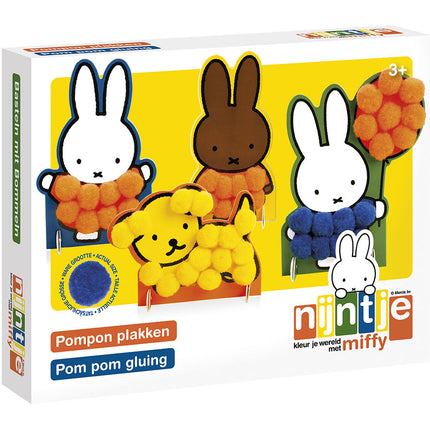 Pasta para pompones Miffy