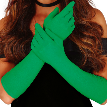 Guantes verdes 42cm