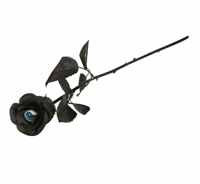 Halloween Flor Falsa Con Ojo 42cm