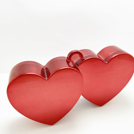 Globo Peso Corazones Rojo 140gr