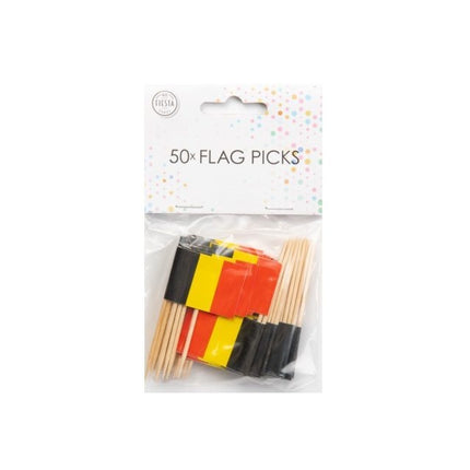 Palillos de cóctel Bélgica 8cm 50uds.