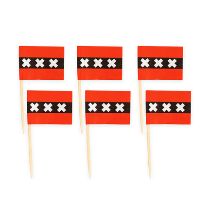 Palillos de cóctel Amsterdam 6cm 50uds.
