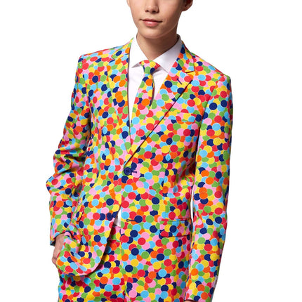 Fiesta Confeti Traje Niño Adolescente <tc>OppoSuits</tc>