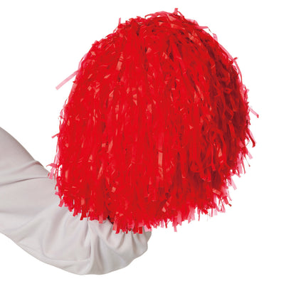 Pompones rojos Animadora