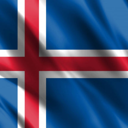 Bandera Islandia 150cm
