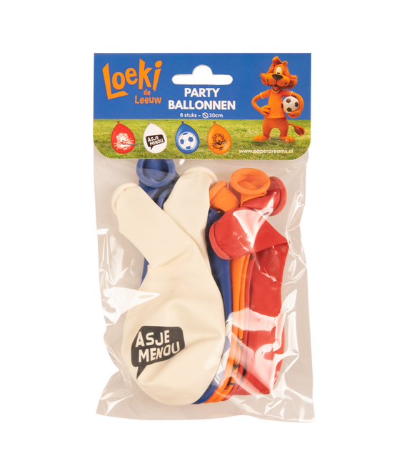 Globos Loeki El León 30cm 8pcs