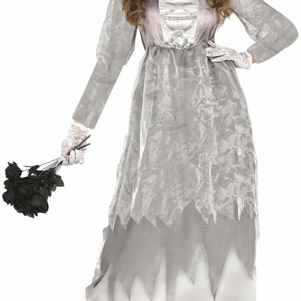 Disfraz de novia fantasma de Halloween para mujer