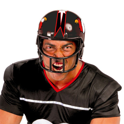 Casco Fútbol Americano Negro