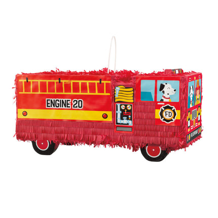 Piñata Coche de Bomberos 22cm