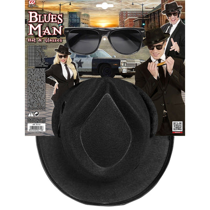 Conjunto de disfraces Blues Man 2 piezas