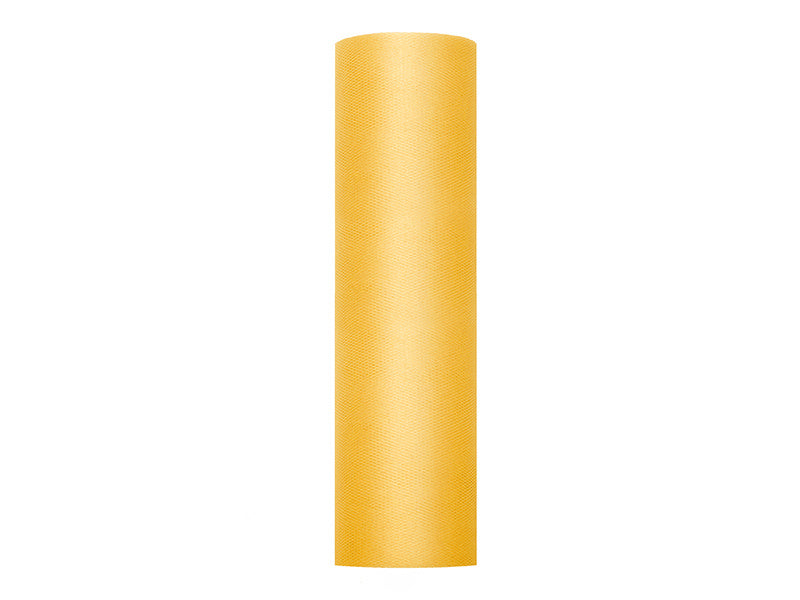 Rollo Tul Amarillo Rígido 30cm 50m