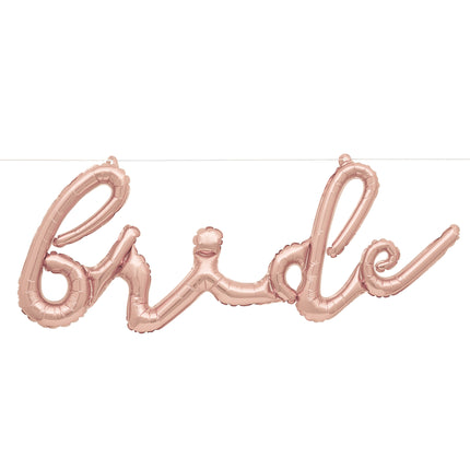 Globo Boda Oro Rosa 3m