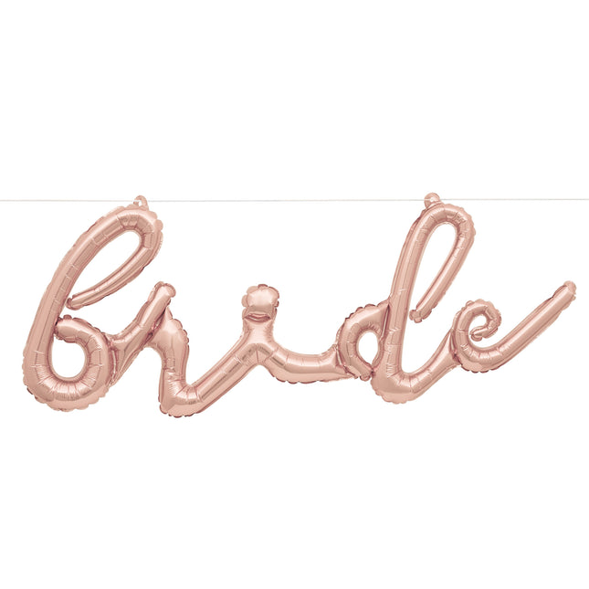 Globo Boda Oro Rosa 3m