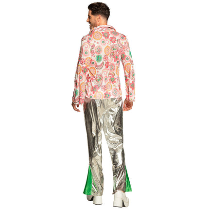 Disfraz Disco Hippie Años 70 M/L