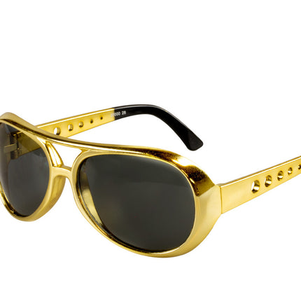 Gafas doradas Elvis