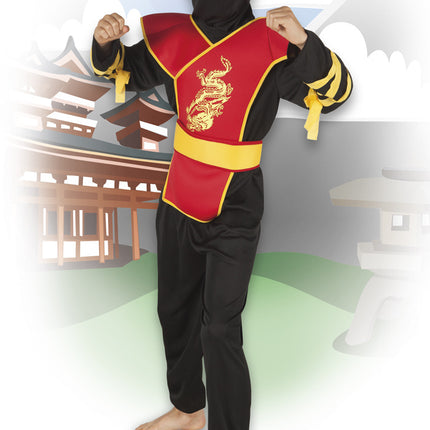 Traje Ninja Niño 5 piezas