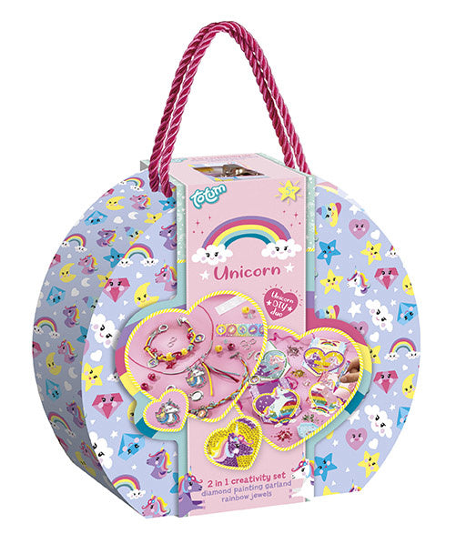 Unicornio 2 en 1 Estuche de manualidades