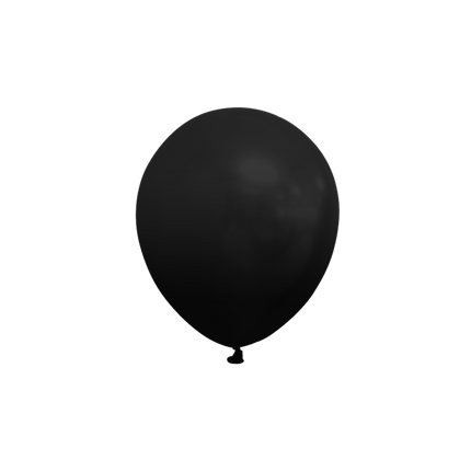 Globos Negros 13cm 100uds
