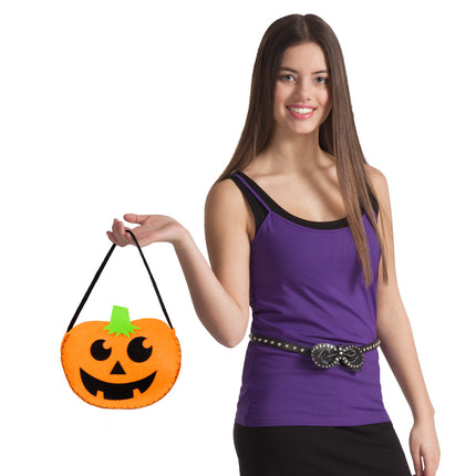 Bolso Calabaza Halloween 22cm