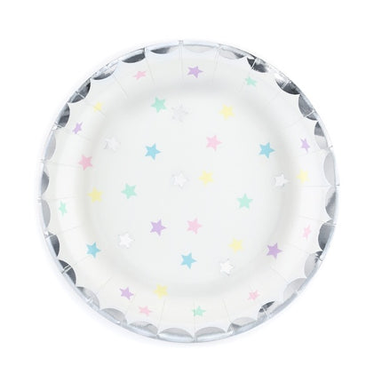 Platos estrella 18cm 6ud