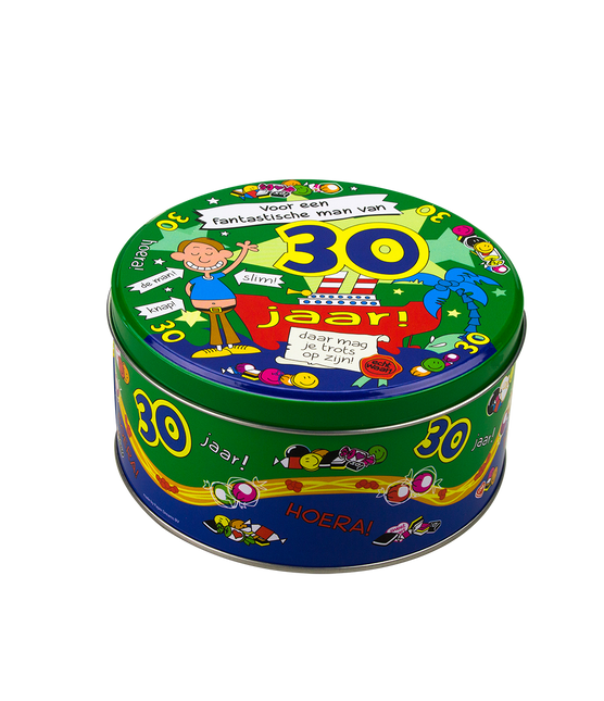 Tambor Caramelo 30 Años Hombre 14cm