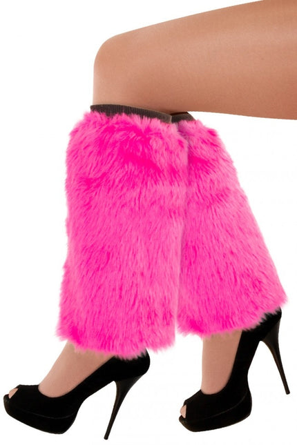 Calientapiernas Peluche Rosa