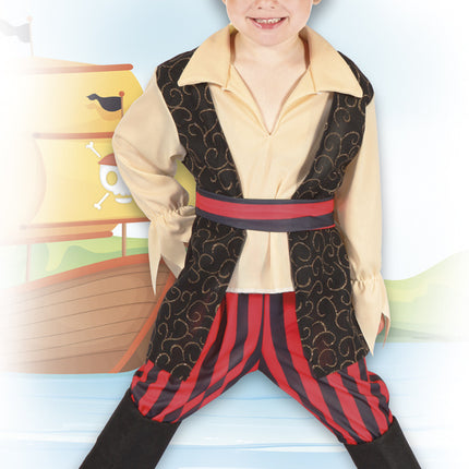 Traje Pirata Niño 3/4 años
