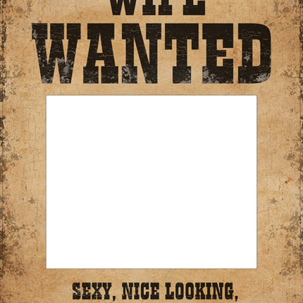 Marco para fotomatón Wanted 2pcs