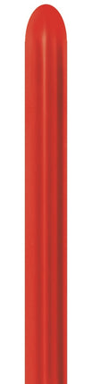 Globos de modelismo Rojo metalizado 5cm 152cm 50pcs