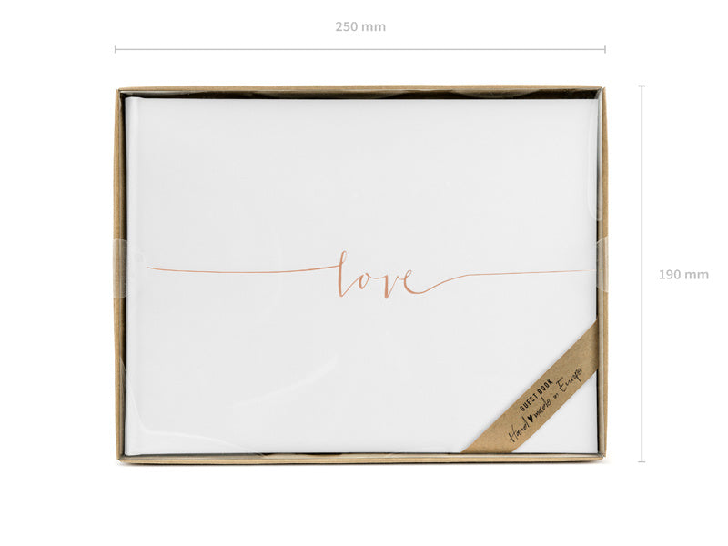 Libro de visitas Love 24cm