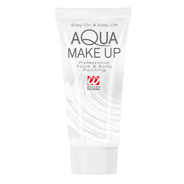 Tubo de Maquillaje Aqua 30Ml, Blanco