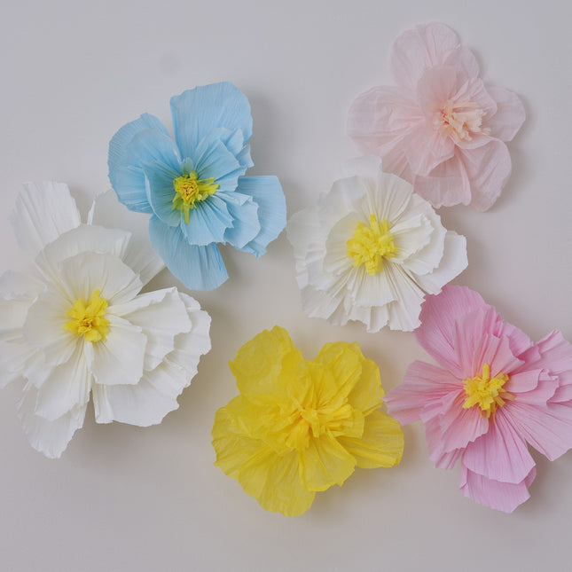 Decoración de mesa Flores 15m 6uds