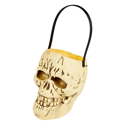 Cubo de Halloween Cabeza de Muerte
