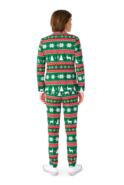 Traje Verde Festivo Niño Adolescente <tc>OppoSuits</tc>