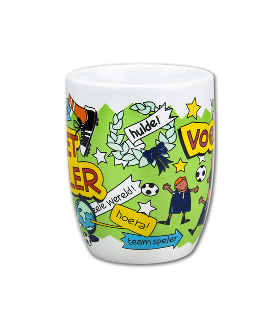 Taza Futbolista 12cm