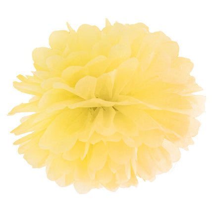 Pompón Amarillo 25cm
