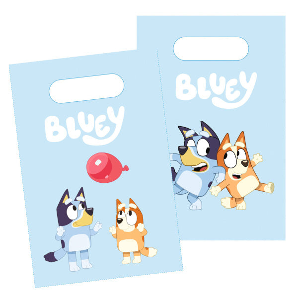 Bolsas para compartir Bluey 23.6cm 8pcs