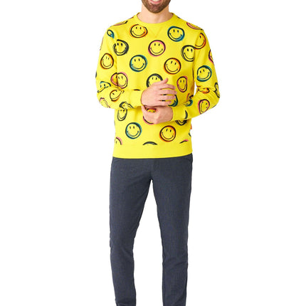 Jersey Smudge Smiley Hombre <tc>OppoSuits</tc>