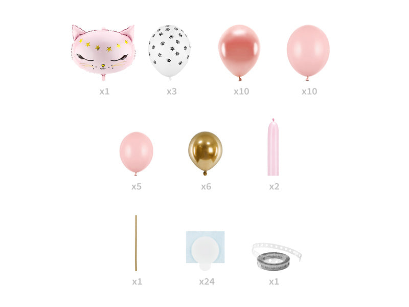 Pilar Globo Gato Rosa 1,4m