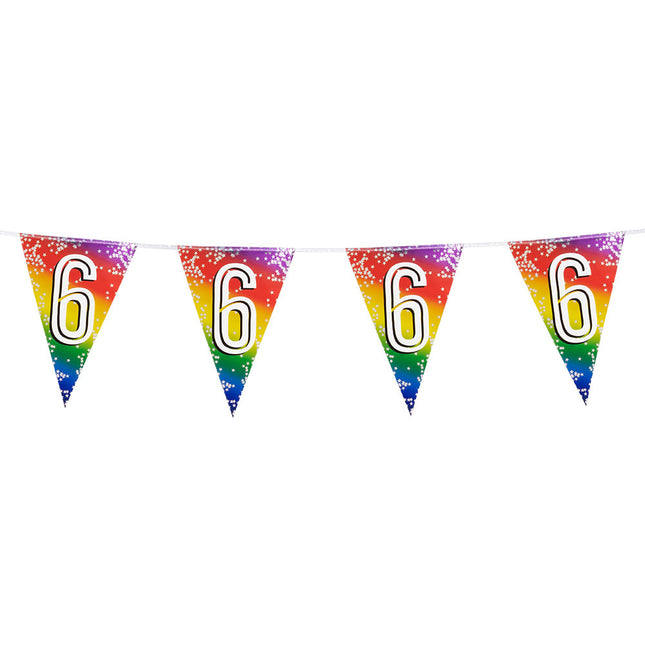 Guirnalda Arco Iris 6 Años 6m