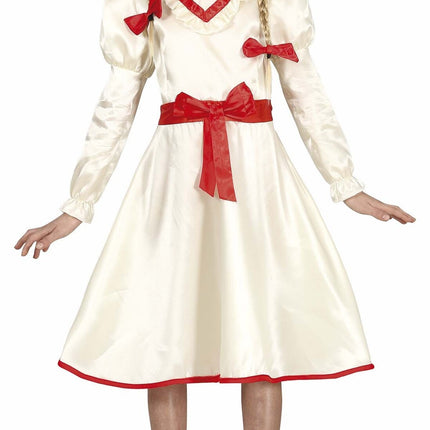 Annabelle Disfraz Halloween Niña Blanco