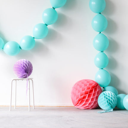 Guirnalda de Globos Verde Menta Polvo Pistache 3m 8pcs