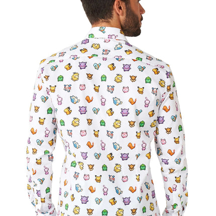 Camisa Pixel Pokémon Hombre <tc>OppoSuits</tc>