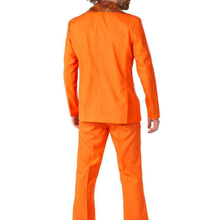 Traje Disco Naranja Hombre <tc>Suitmeister</tc>