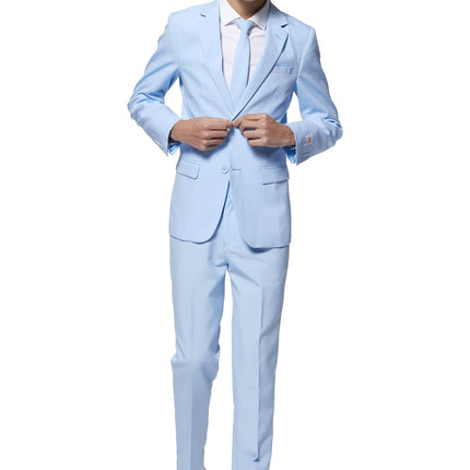 Traje Azul Claro Niño Adolescente <tc>OppoSuits</tc>