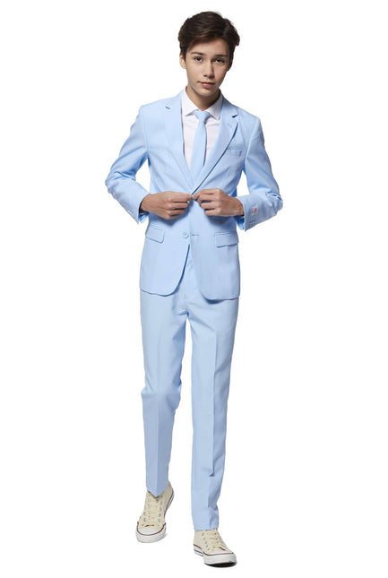 Traje Azul Claro Niño Adolescente <tc>OppoSuits</tc>