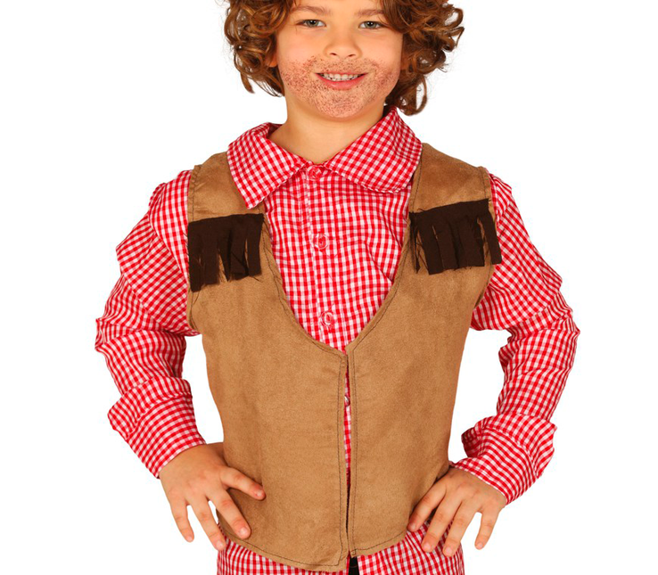 Chaleco Vaquero Niño 5/7 años