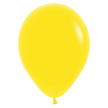 Globos Amarillo 23cm 50uds