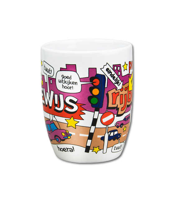Taza Permiso de conducir 12cm