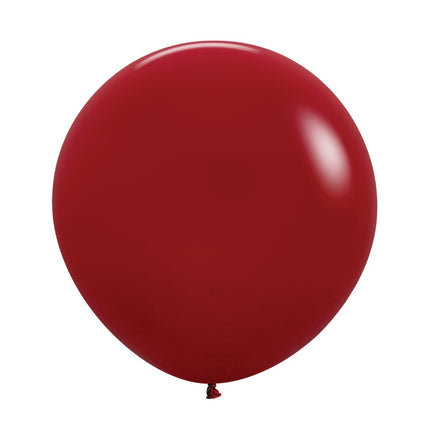 Globos Rojo Imperial 61cm 10pcs